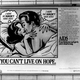 A New York City subway poster promoting AIDS awareness in 1987